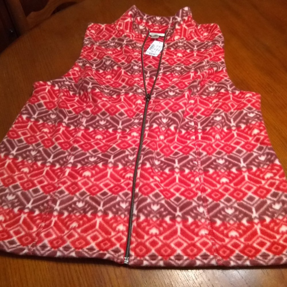 Christopher & Banks Fleece Vest